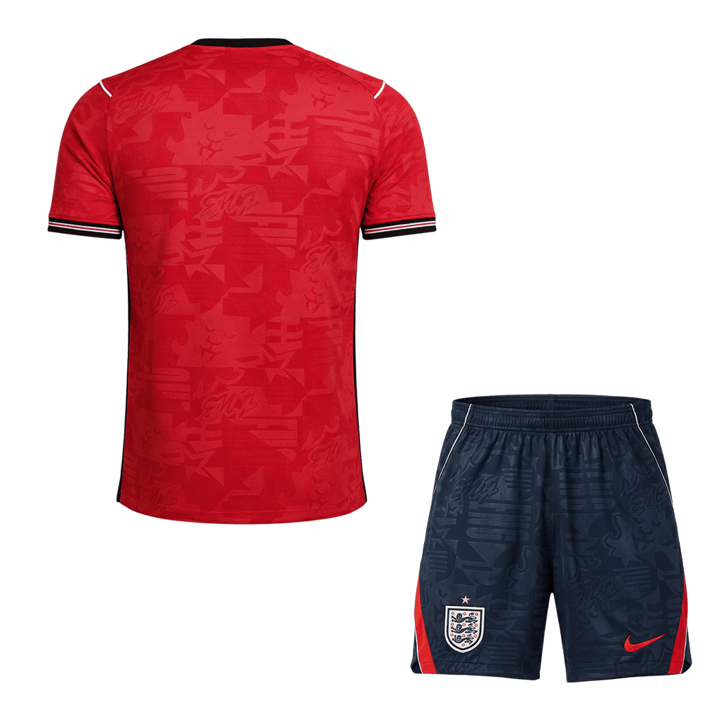 England Away World Cup 2026 Kit Red Men's