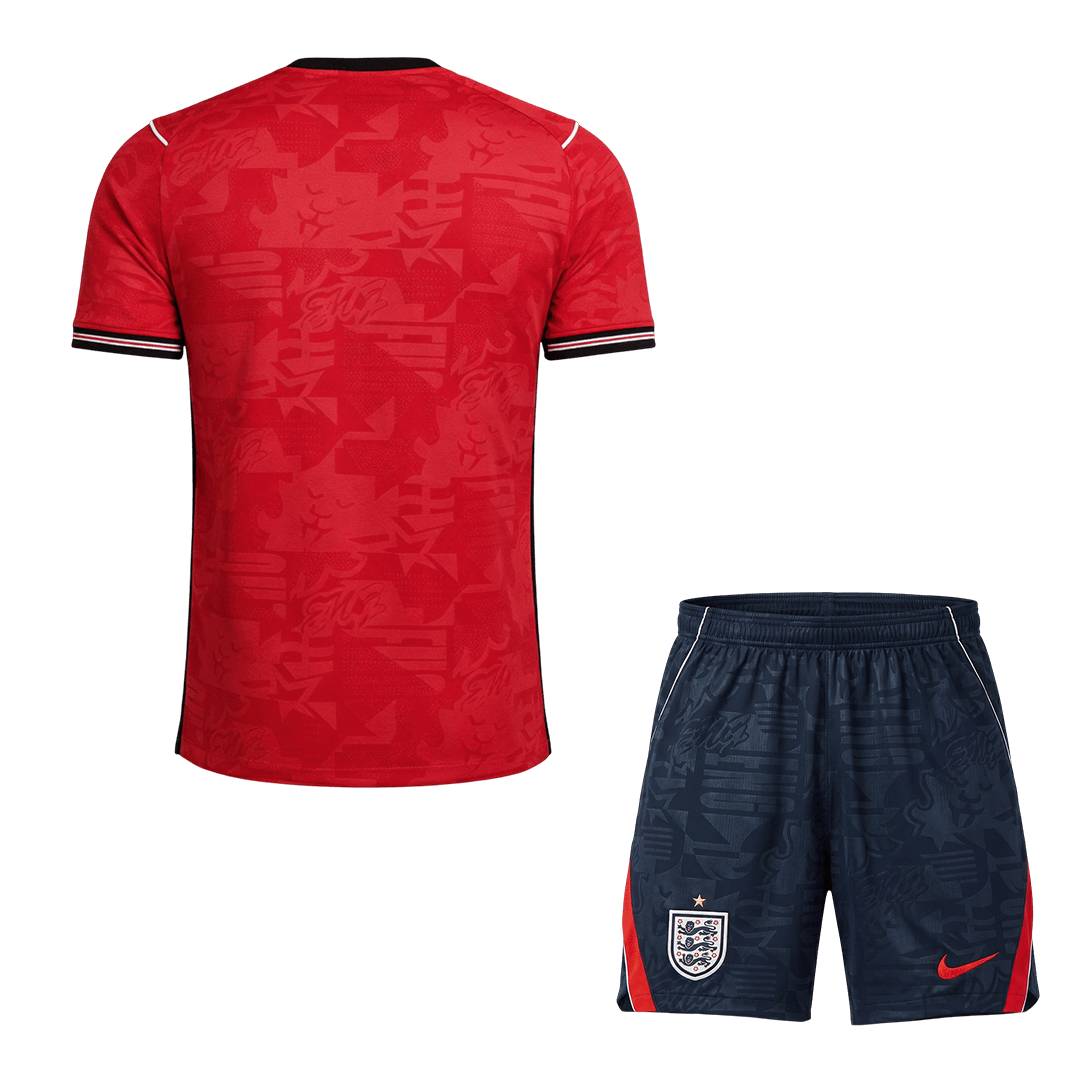 England Away World Cup 2026 Kit Red Men's