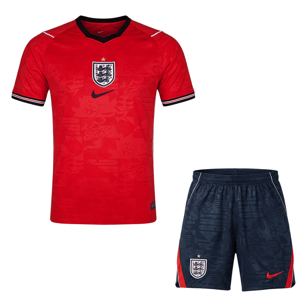 England Away World Cup 2026 Kit Red Men's