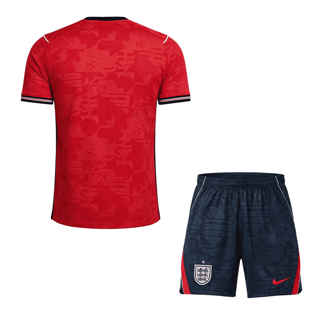 England Away World Cup 2026 Kit Red Men's