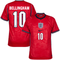 England BELLINGHAM #10 Away World Cup 2026 Jersey Red Men's