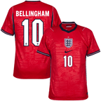 England BELLINGHAM #10 Away World Cup 2026 Jersey Red Men's