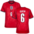 England GUÉHI #6 Away World Cup 2026 Jersey Red Men's