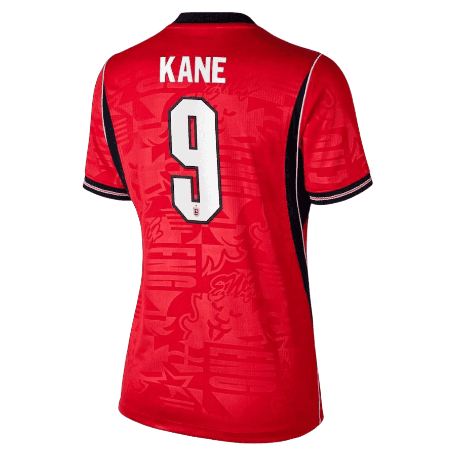 England KANE #9 Away World Cup 2026 Jersey Red Women's