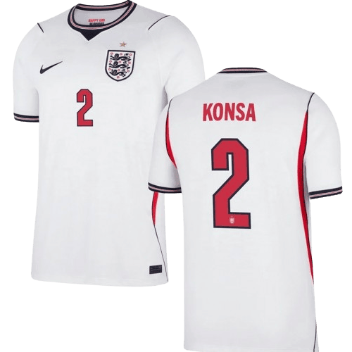 England KONSA #2 Home World Cup 2026 Jersey White Men's