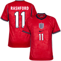 England RASHFORD #11 Away World Cup 2026 Jersey Red Men's