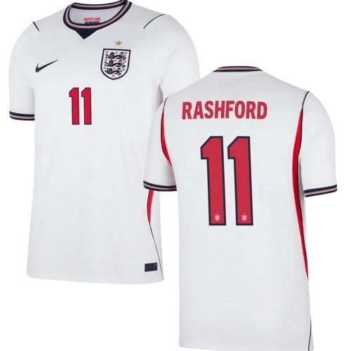England RASHFORD #11 Home World Cup 2026 Jersey White Men's