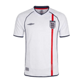 England Retro Home Jersey 2002 White Men's