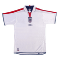 England Retro Home Jersey 2004 White Men's