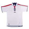 England Retro Home Jersey 2004 White Men's