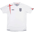 England Retro Home Jersey 2006 White Men's