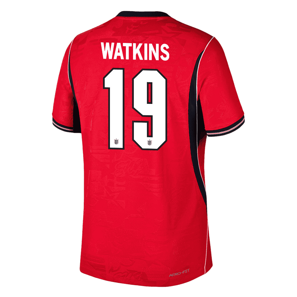 England WATKINS #19 Away World Cup 2026 Jersey Red Men's