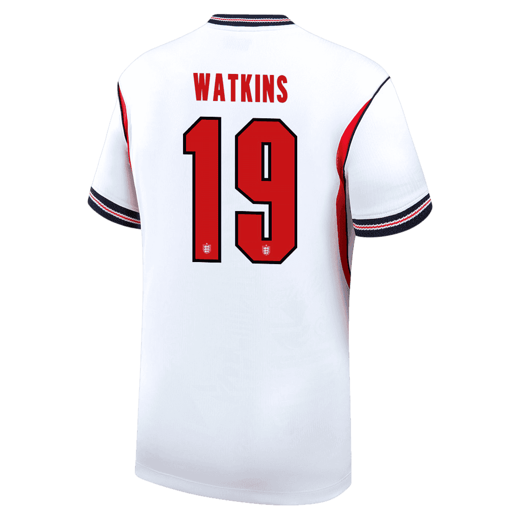 England WATKINS #19 Home World Cup 2026 Jersey White Men's