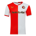 Feyenoord Home 2025/26 Jersey Red & White Men's