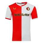 Feyenoord Home 2025/26 Jersey Red & White Men's