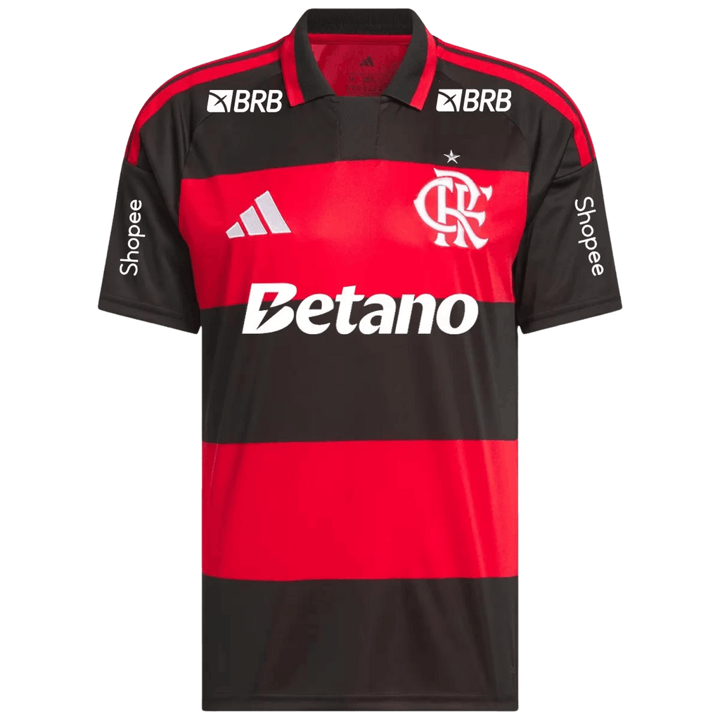 Flamengo Home 2026/27 Jersey Red & Black Men's