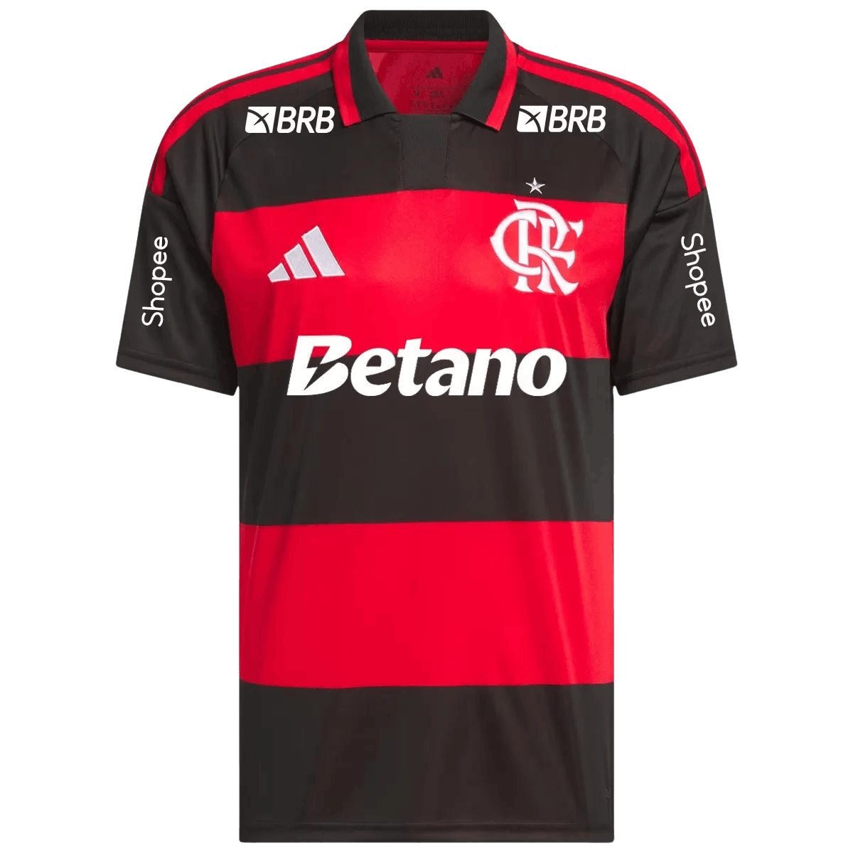 Flamengo Home 2026/27 Jersey Red & Black Men's