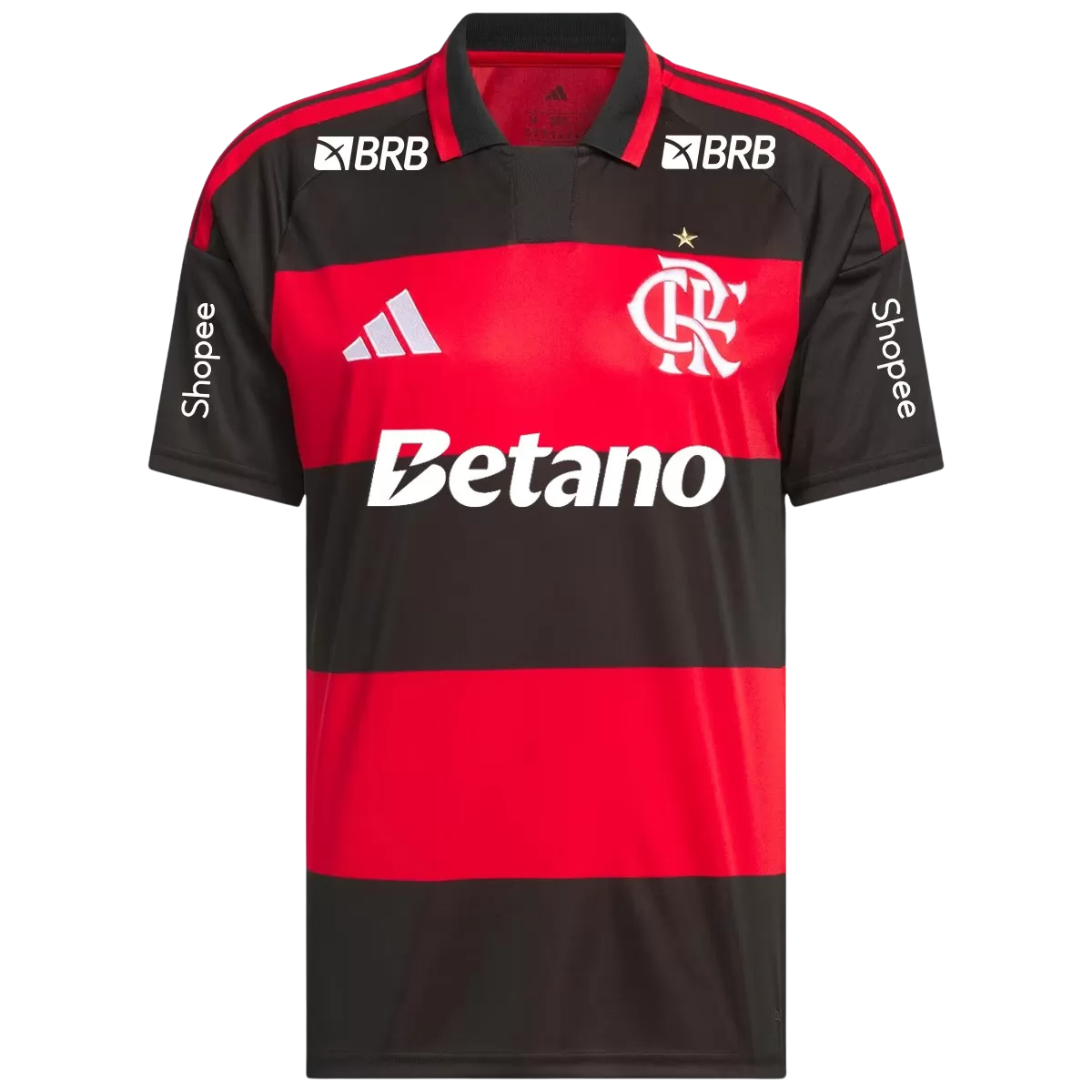 Flamengo Home 2026/27 Jersey Red & Black Men's