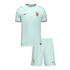 France Away World Cup 2026 Kit Light Blue Kids