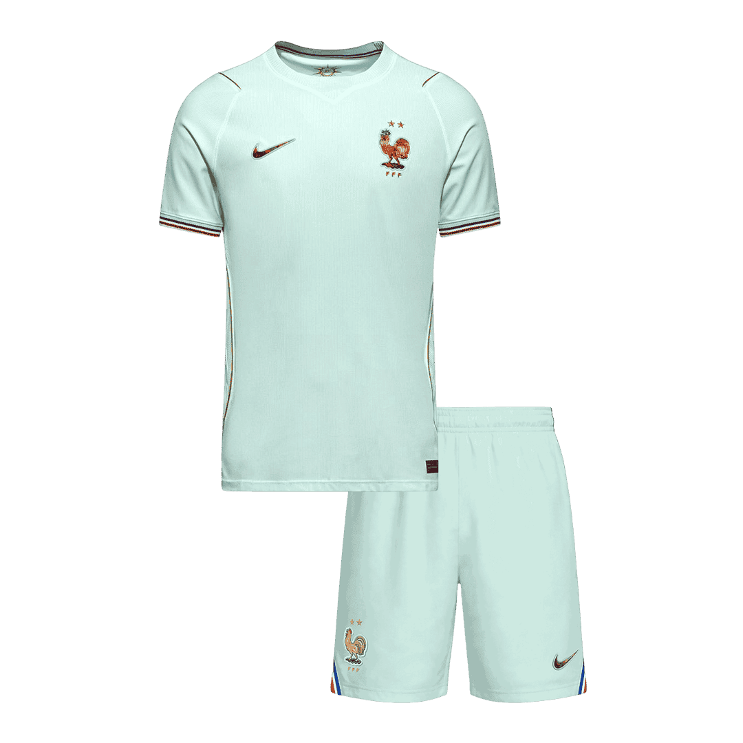 France Away World Cup 2026 Kit Light Blue Kids
