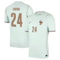 France CHERKI #24 Away World Cup 2026 Jersey Light Blue Men's