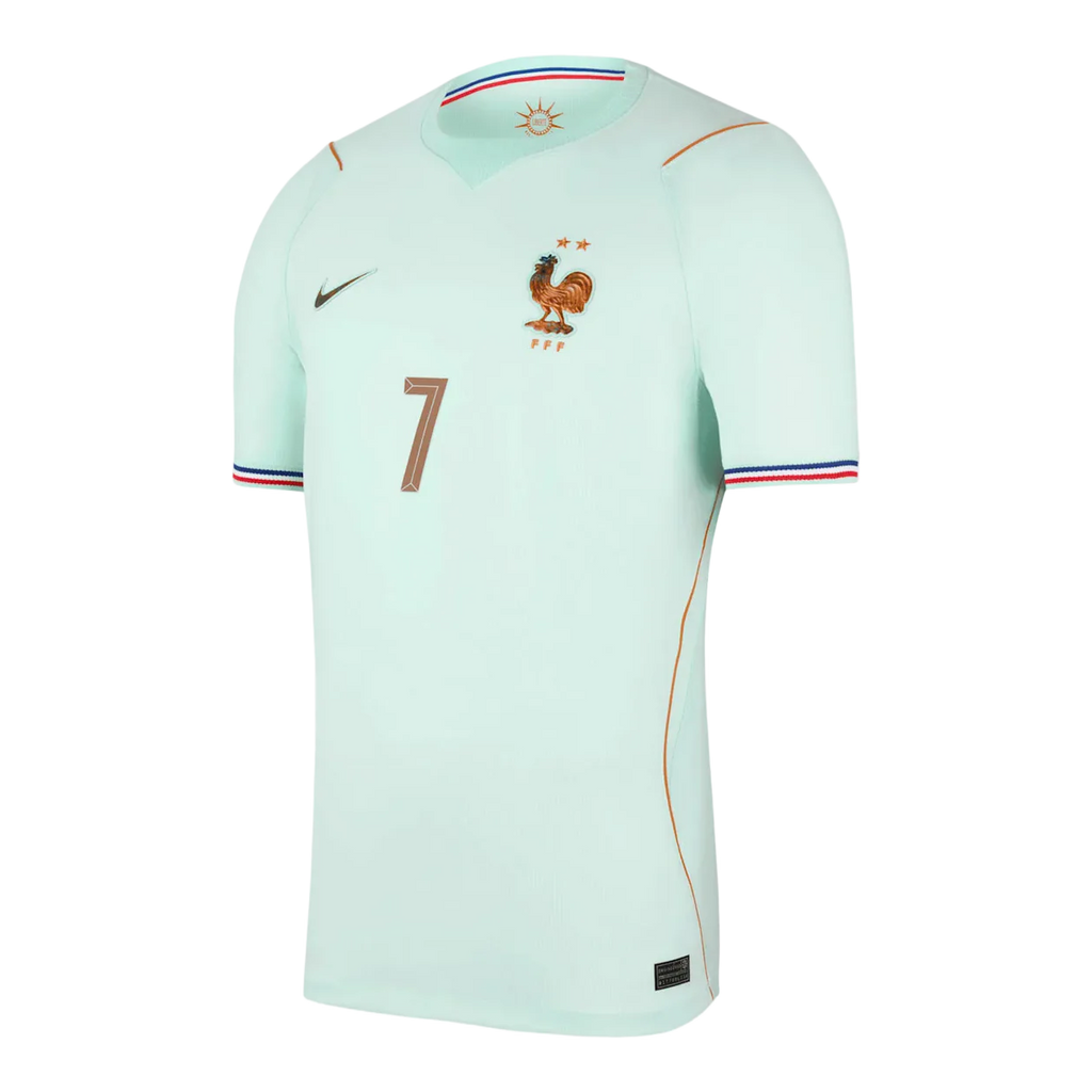 France DEMBELE #7 Away World Cup 2026 Jersey Light Blue Men's