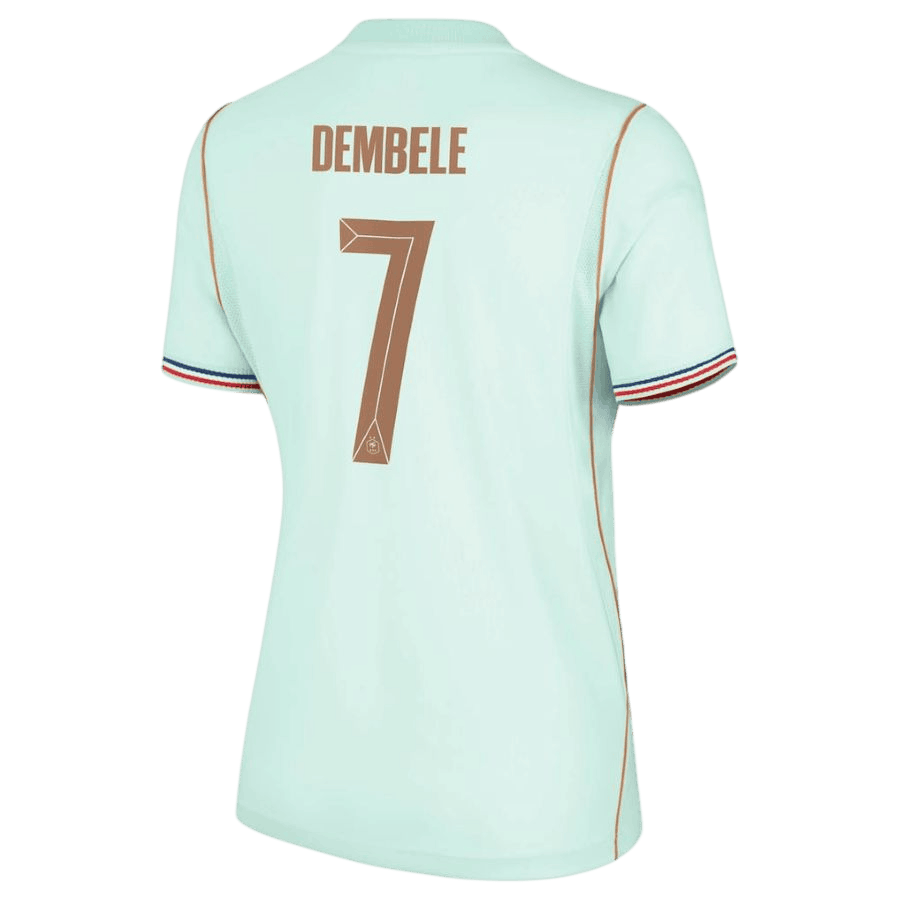 France DEMBELE #7 Away World Cup 2026 Jersey Light Blue Women's