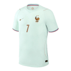 France DEMBELE #7 Away World Cup 2026 Jersey Player's Version Light Blue Men's