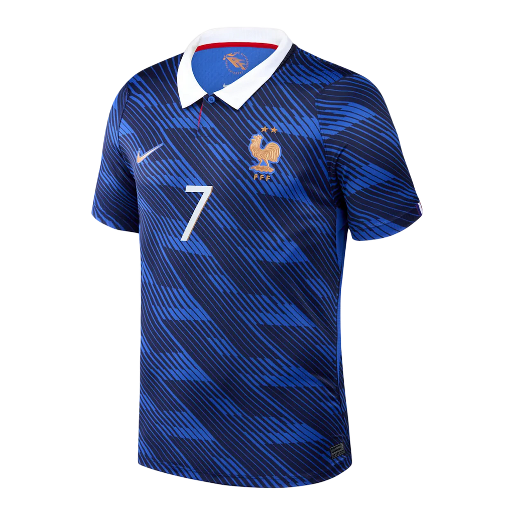 France DEMBELE #7 Home World Cup 2026 Jersey Blue Men's