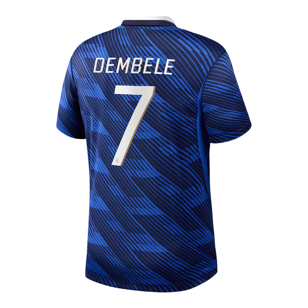 France DEMBELE #7 Home World Cup 2026 Jersey Blue Men's