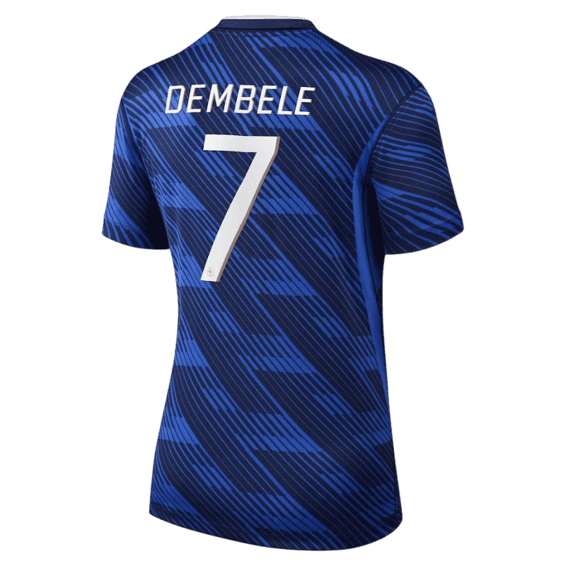 France DEMBELE #7 Home World Cup 2026 Jersey Blue Women's