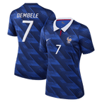 France DEMBELE #7 Home World Cup 2026 Jersey Blue Women's