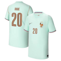 France DOUE #20 Away World Cup 2026 Jersey Light Blue Men's