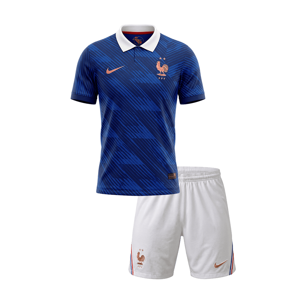 France Home World Cup 2026 Kit Blue Kids