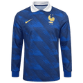 France Home World Cup 2026 Long Sleeve Jersey Blue Men's