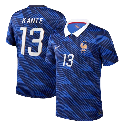 France KANTE #13 Home World Cup 2026 Jersey Blue Men's
