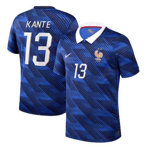 France KANTE #13 Home World Cup 2026 Jersey Blue Men's