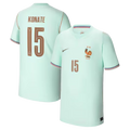 France KONATE #15 Away World Cup 2026 Jersey Light Blue Men's