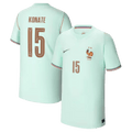 France KONATE #15 Away World Cup 2026 Jersey Light Blue Men's