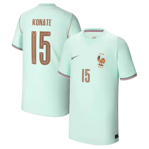 France KONATE #15 Away World Cup 2026 Jersey Light Blue Men's