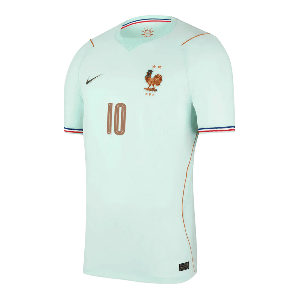 France MBAPPE #10 Away World Cup 2026 Jersey Light Blue Men's
