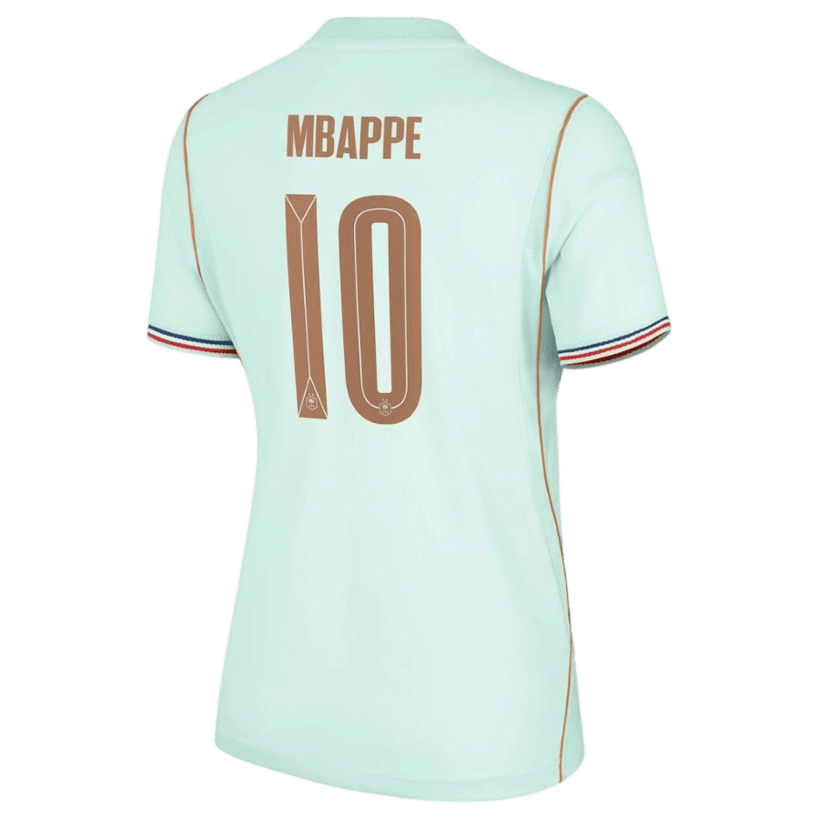 France MBAPPE #10 Away World Cup 2026 Jersey Light Blue Women's