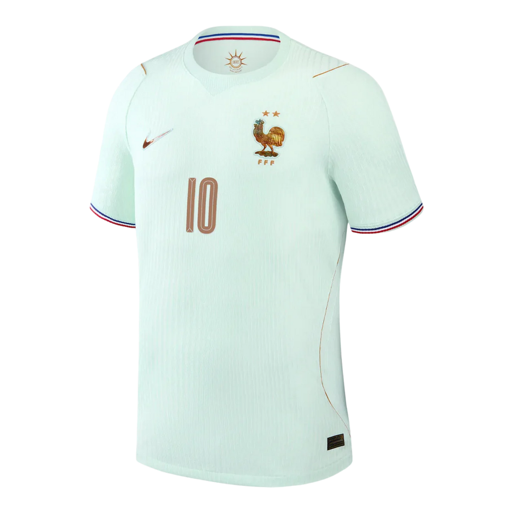 France MBAPPE #10 Away World Cup 2026 Jersey Player's Version Light Blue Men's