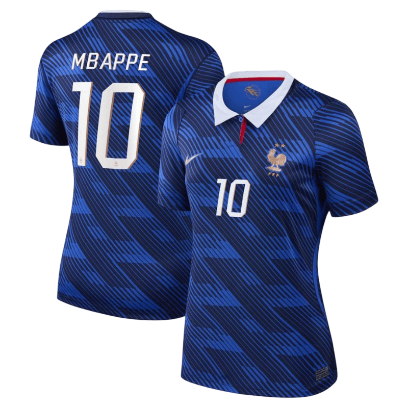 France MBAPPE #10 Home World Cup 2026 Jersey Blue Women's