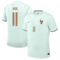 France OLISE #11 Away World Cup 2026 Jersey Light Blue Men's