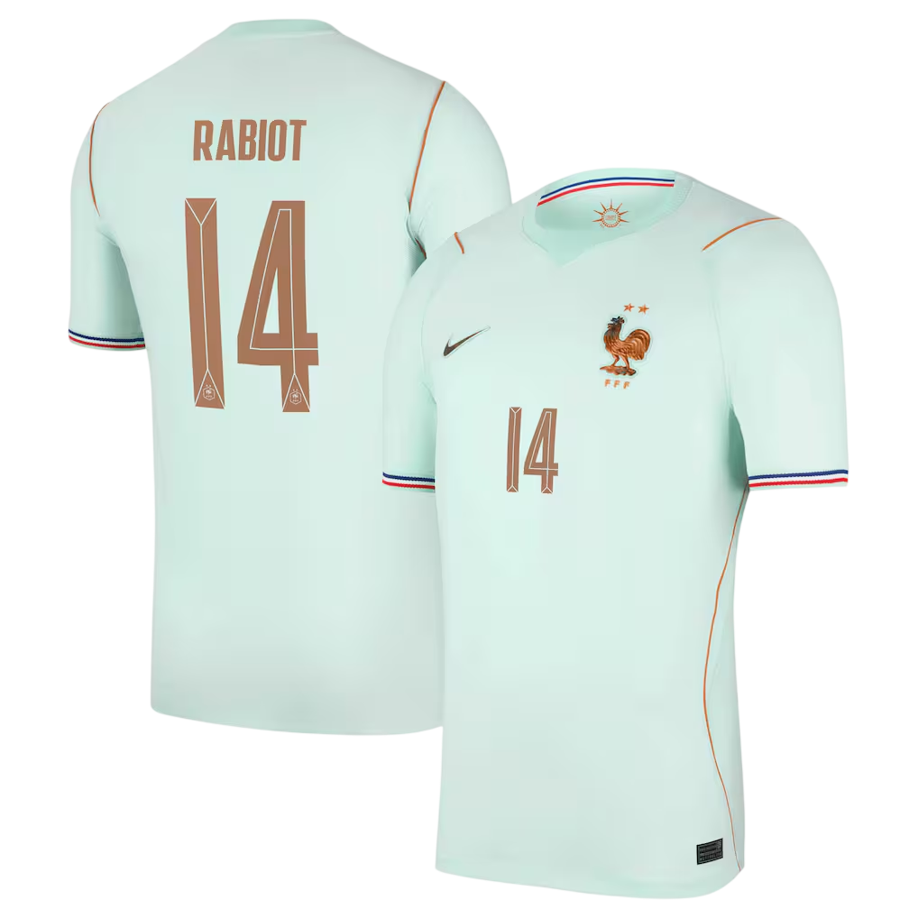 France RABIOT #14 Away World Cup 2026 Jersey Light Blue Men's