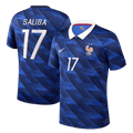France SALIBA #17 Home World Cup 2026 Jersey Blue Men's