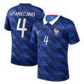 France UPAMECANO #4 Home World Cup 2026 Jersey Blue Men's