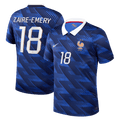 France ZAIRE-EMERY #18 Home World Cup 2026 Jersey Blue Men's