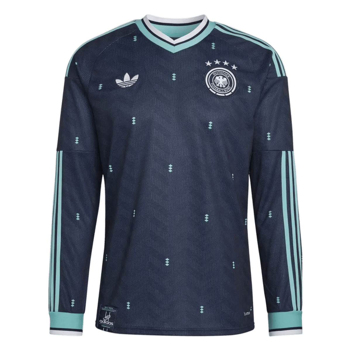Germany Away World Cup 2026 Long Sleeve Jersey Navy Men's